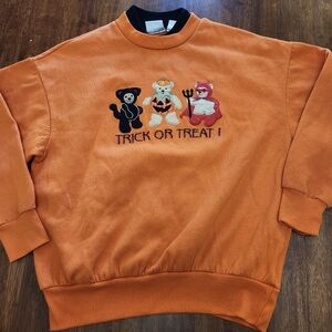 Vintage Teddy Bear Halloween Sweater